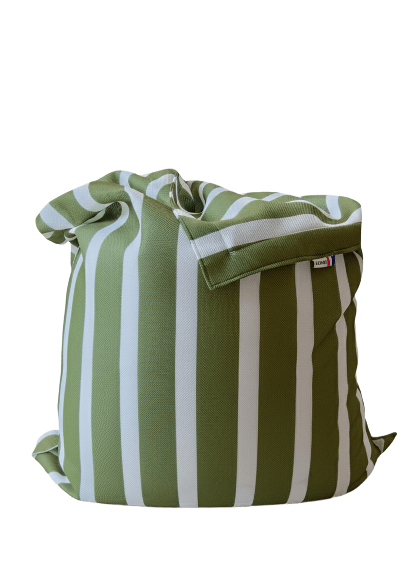 Pouf géant Mesh Keiko Olive Capulet 125x175 cm