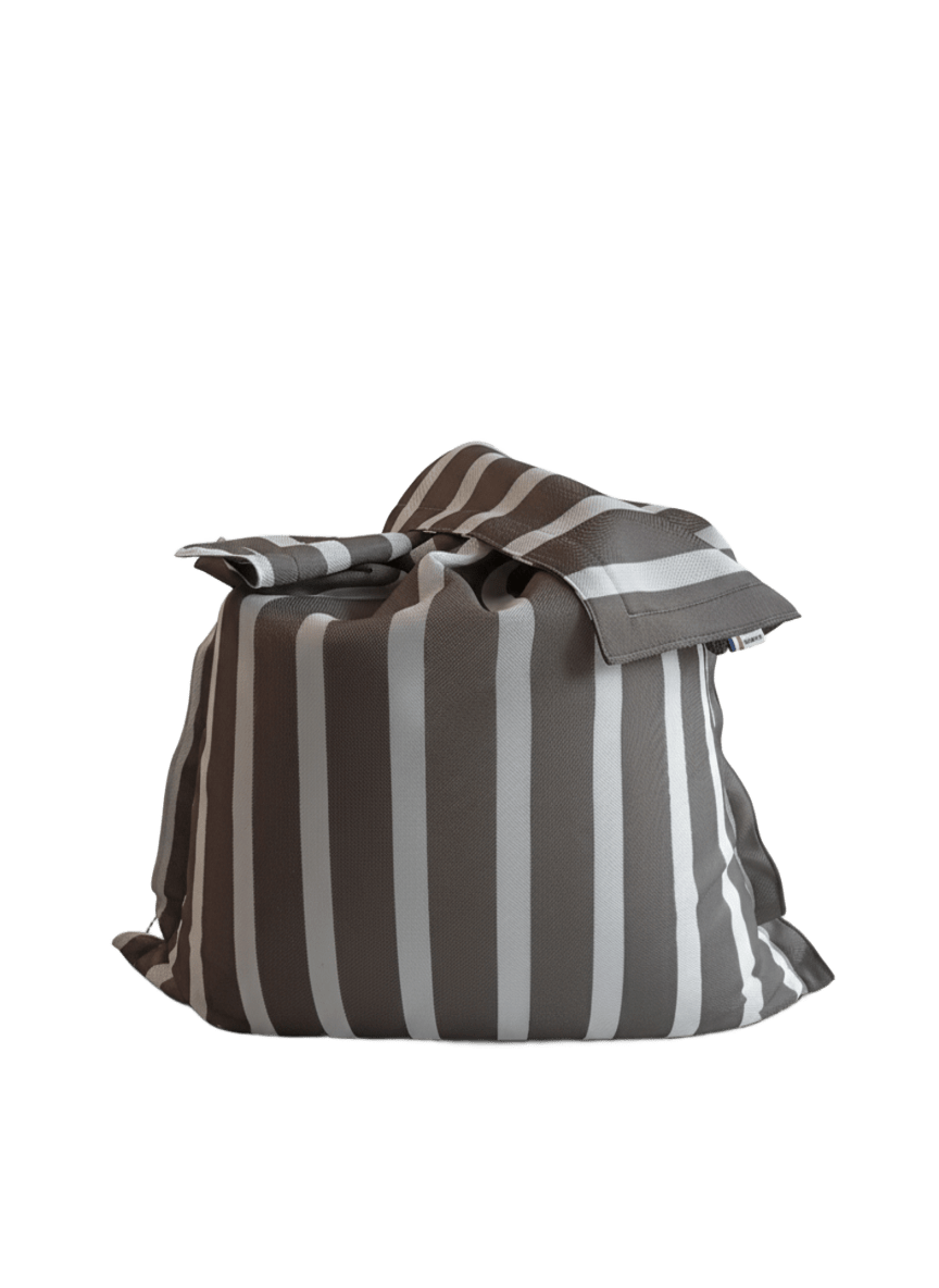 Pouf géant Mesh Keiko Walnut 125x175cm