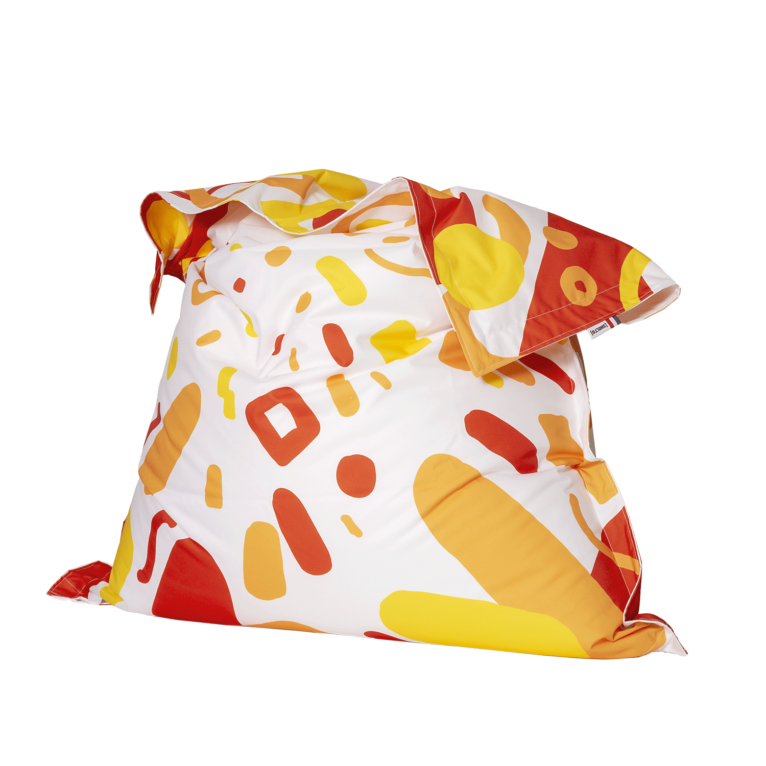 POUF BAGGO JAUNE 125 X 175