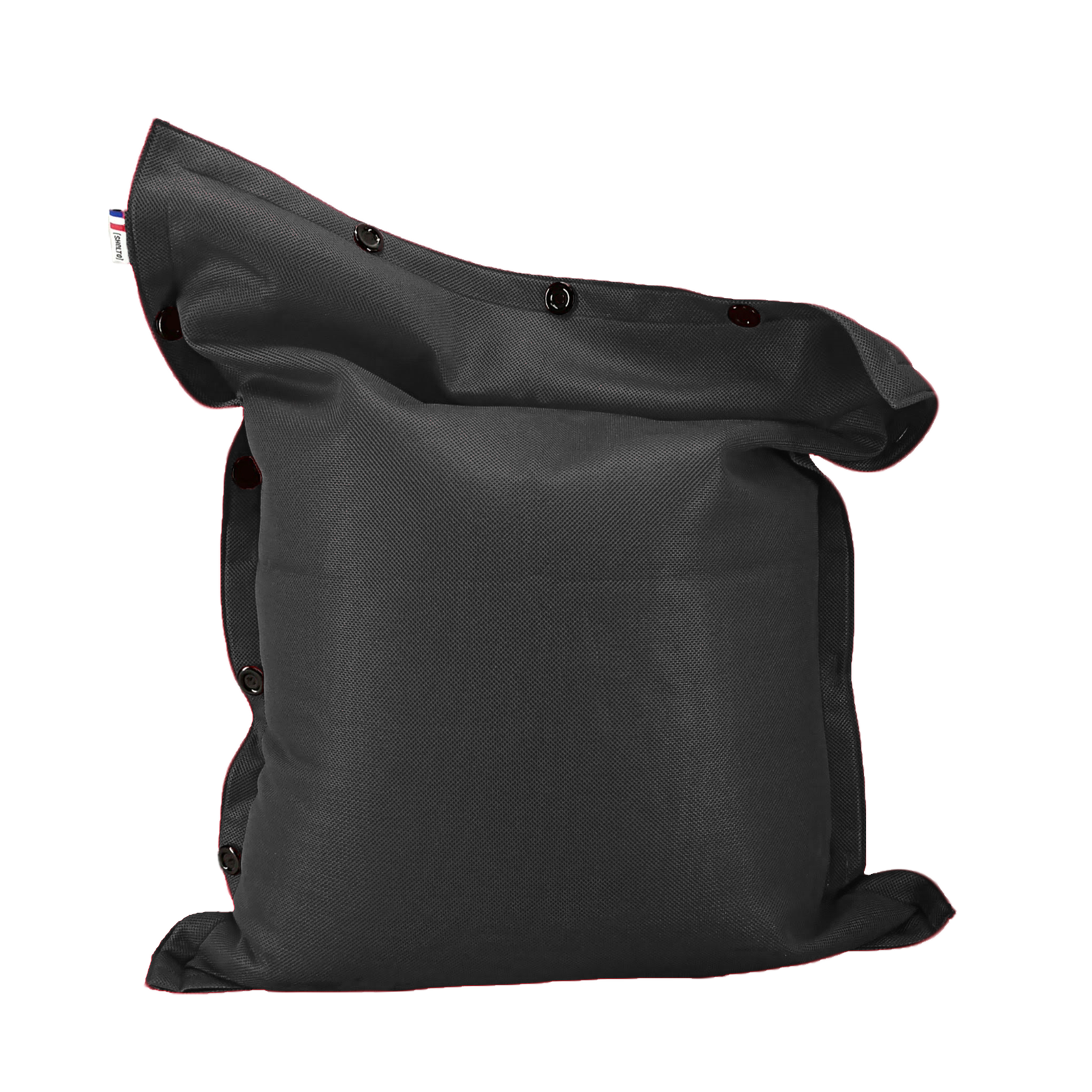 POUF 100 x 130 ANTHRACITE MESH