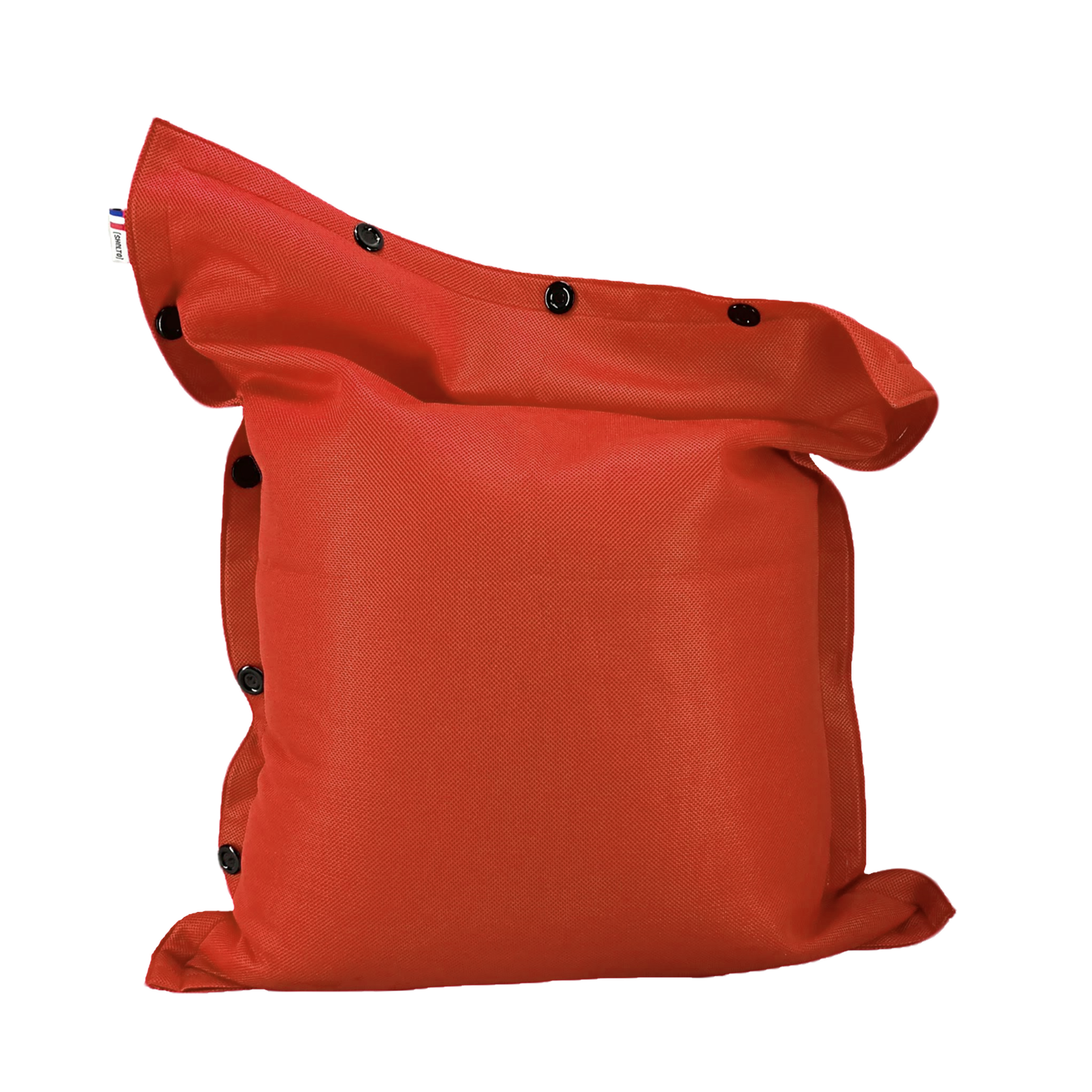 POUF 100 X 130 ORANGE MESH