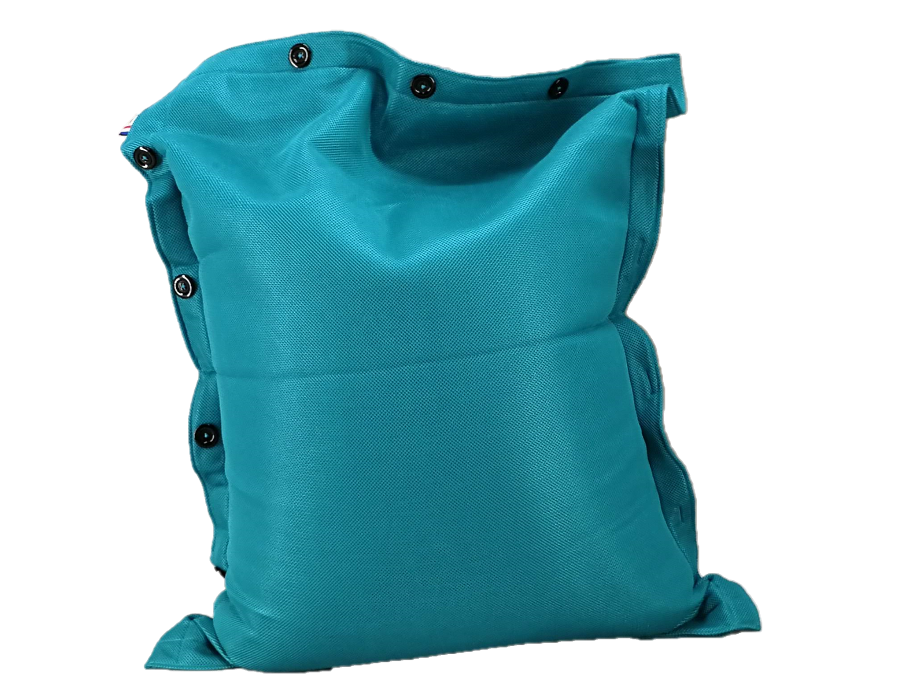 POUF 100 X 130 BLUE TILE MESH