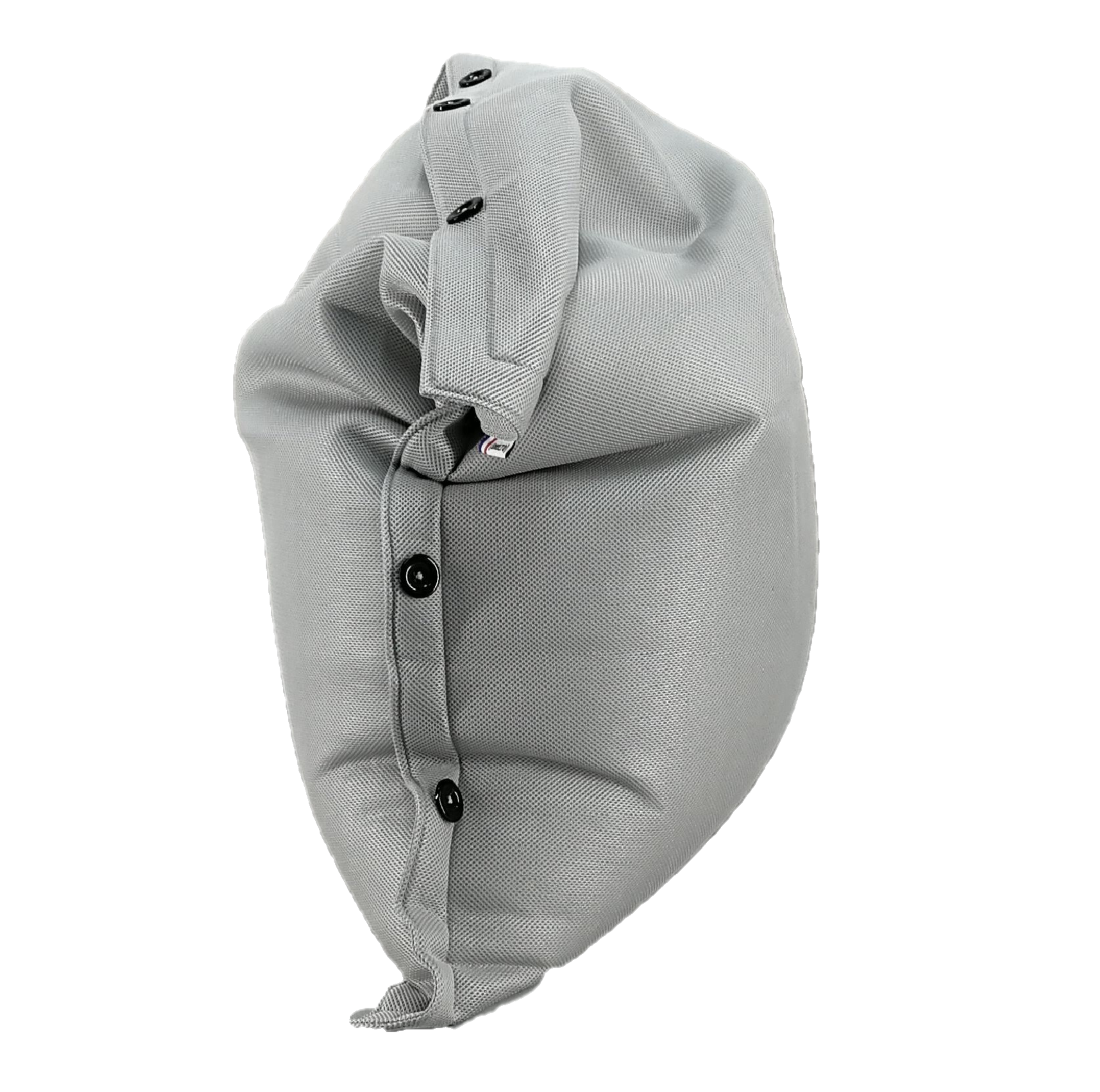 POUF 100 X 130 GRIS CLOUD MESH
