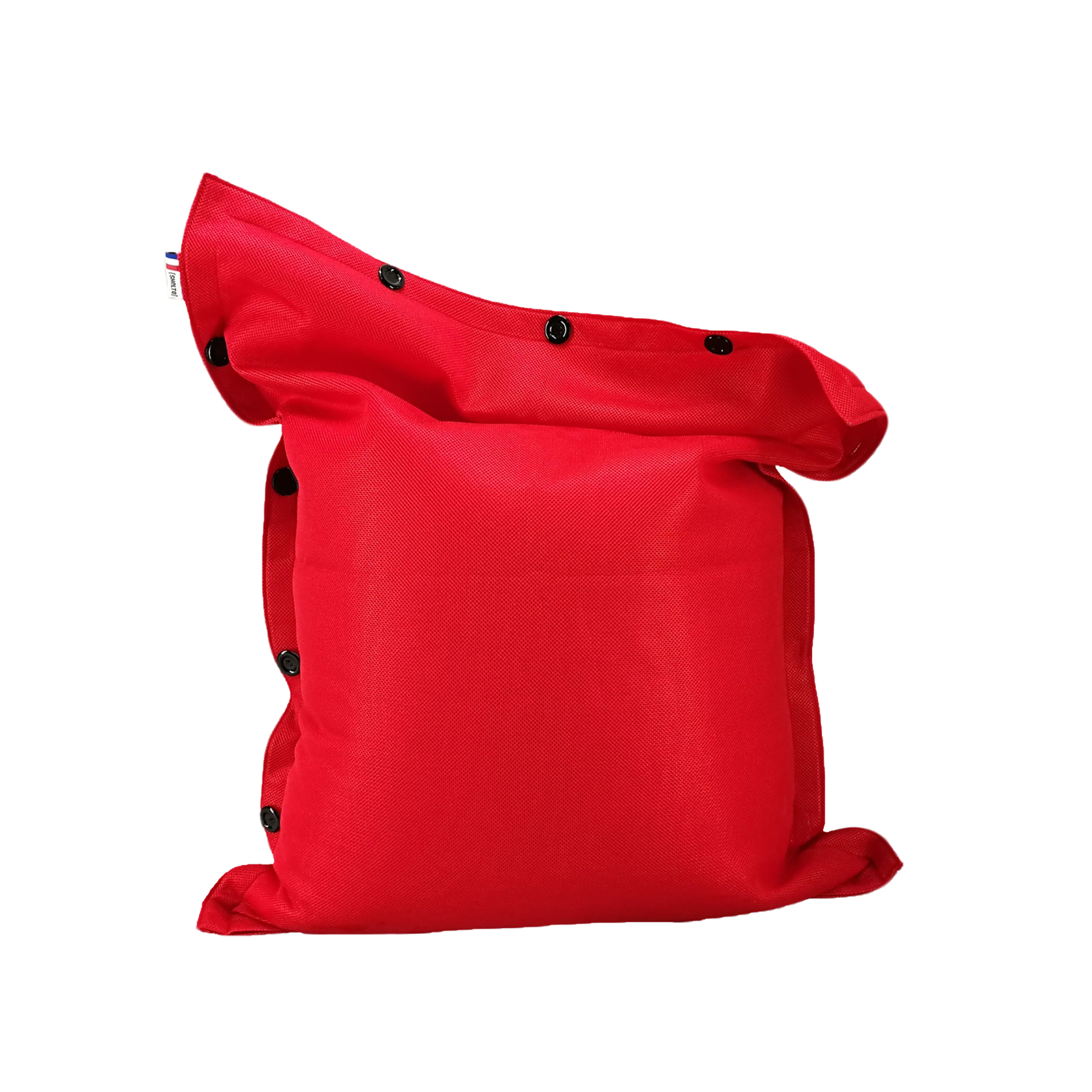 POUF 100 X 100 ROUGE MESH