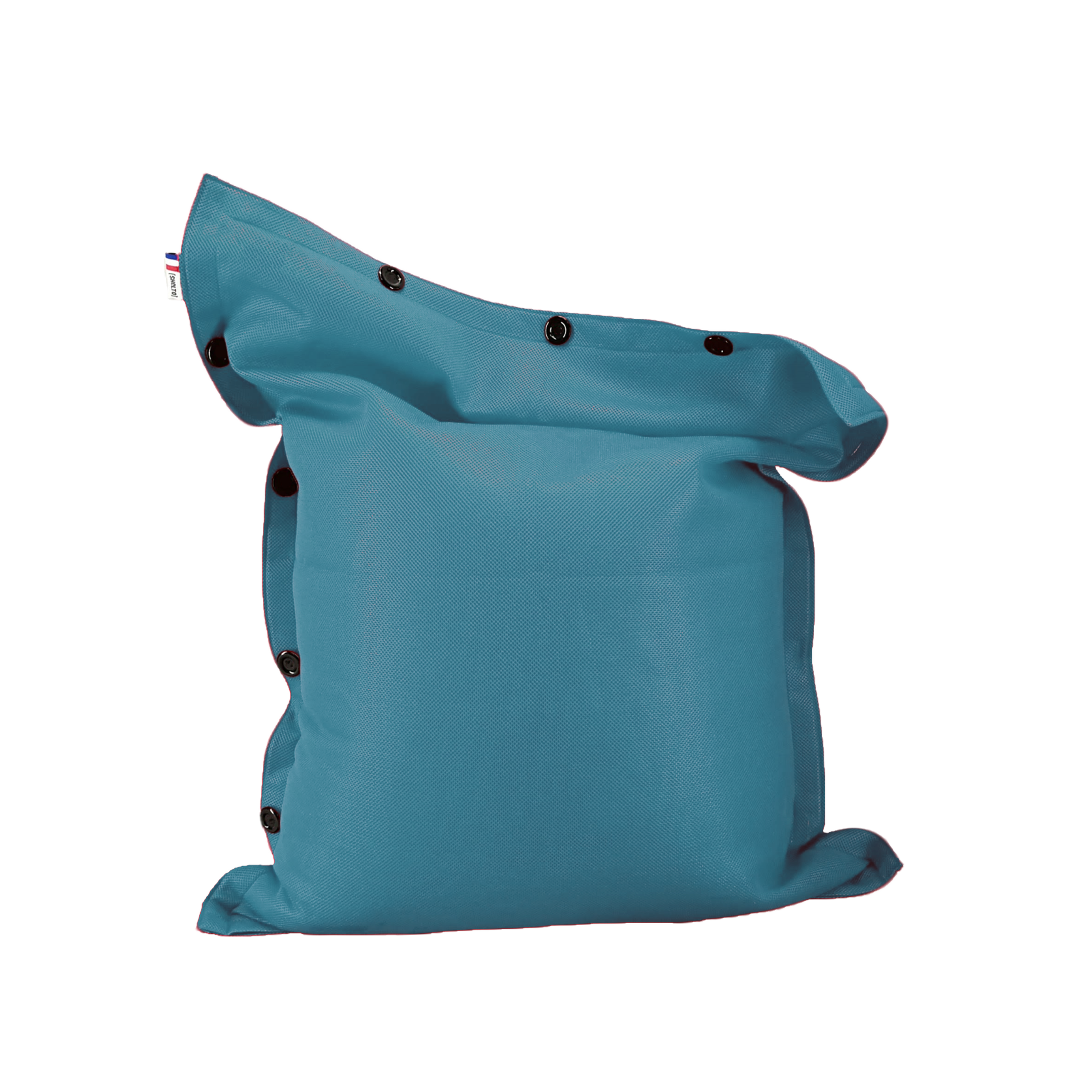POUF 100 X 100 BLEU MESH
