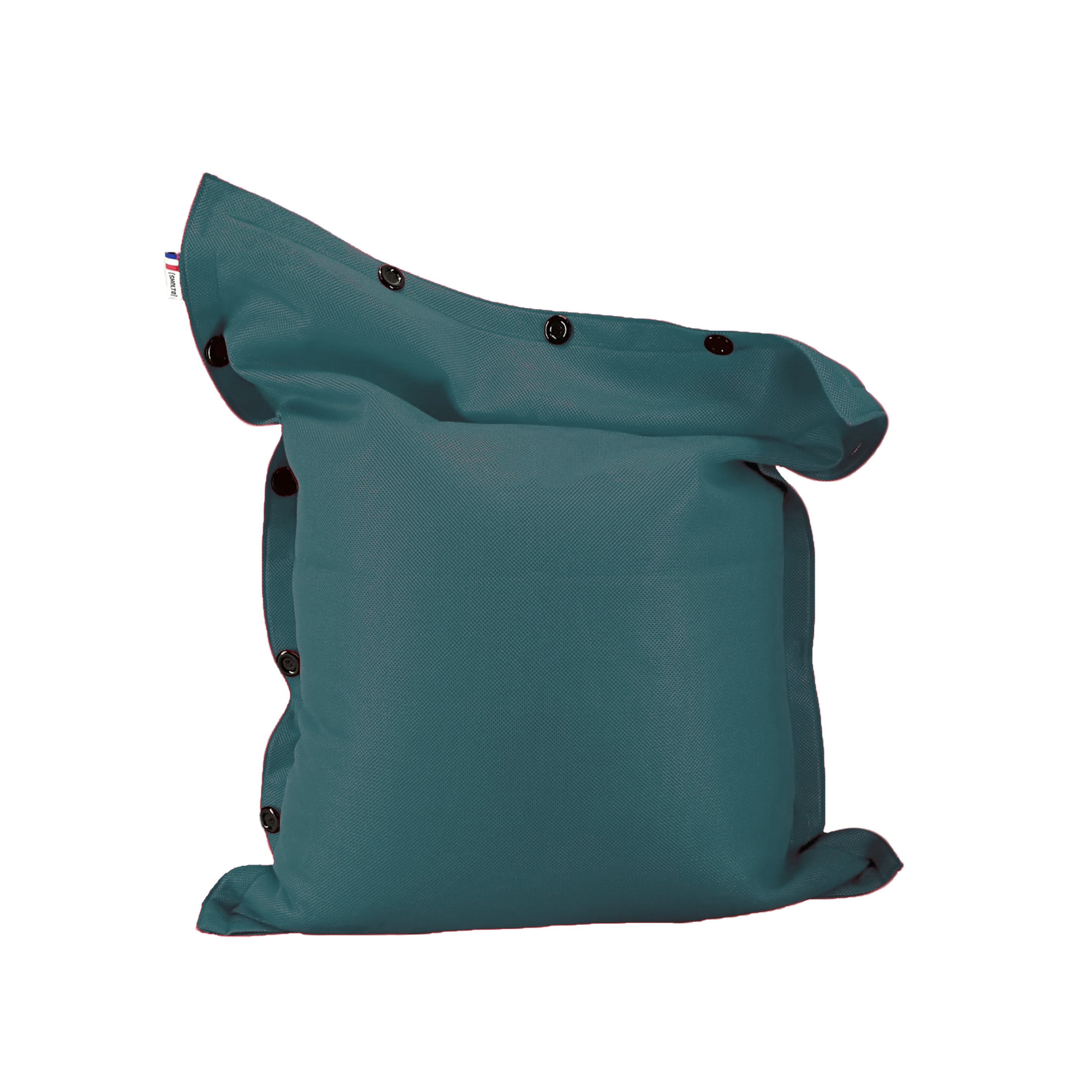 POUF 100 X 100 BLEU TILE MESH