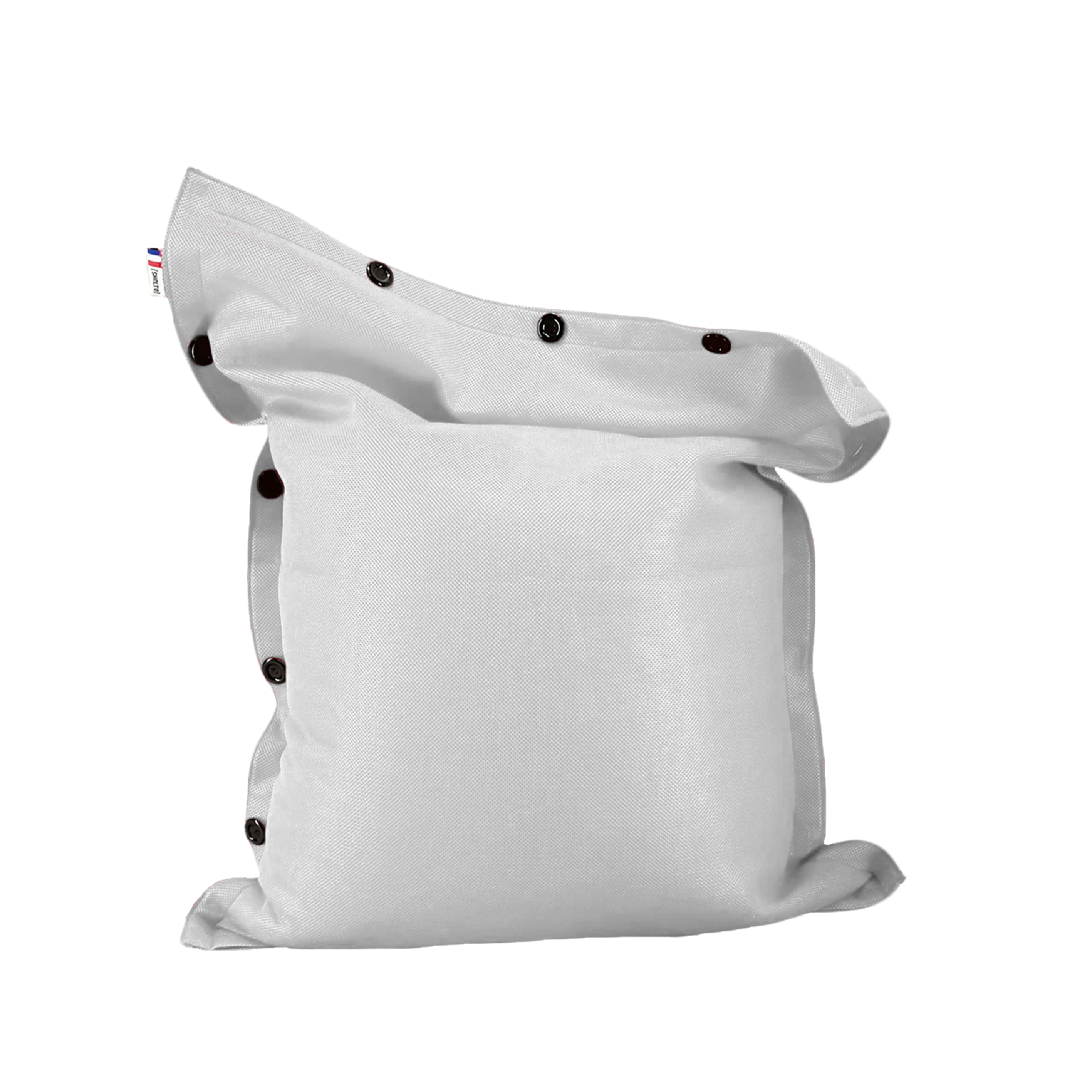 POUF 100 X 100 GRIS CLOUD MESH