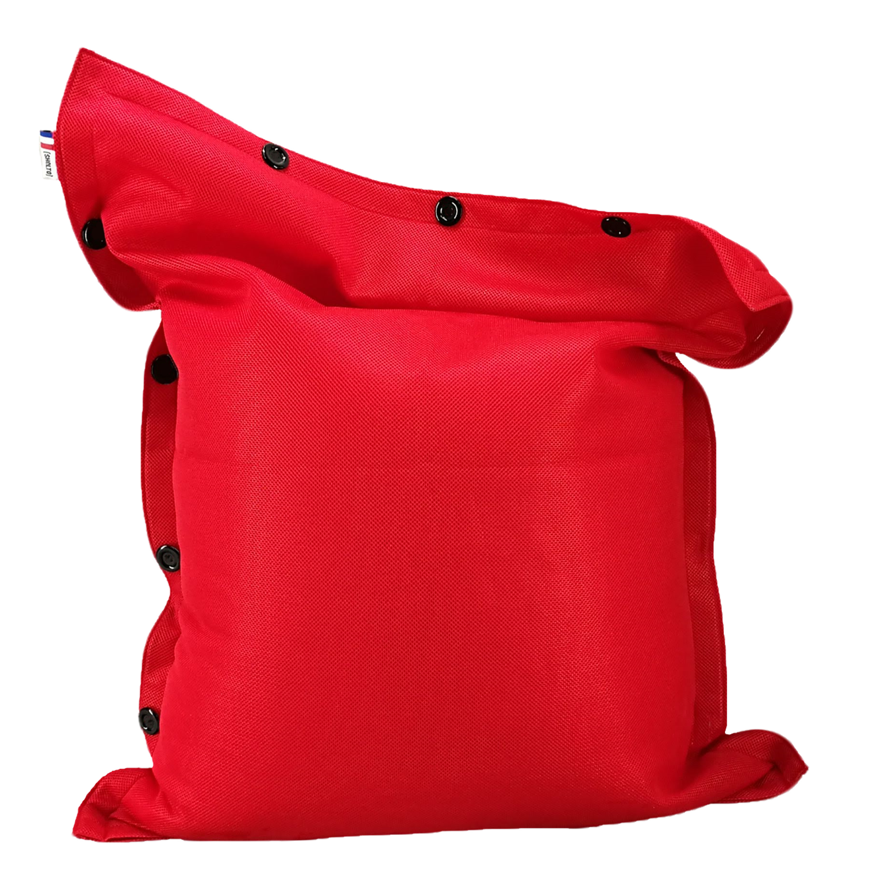 POUF MESH UNI ROUGE 125 X 175 cm