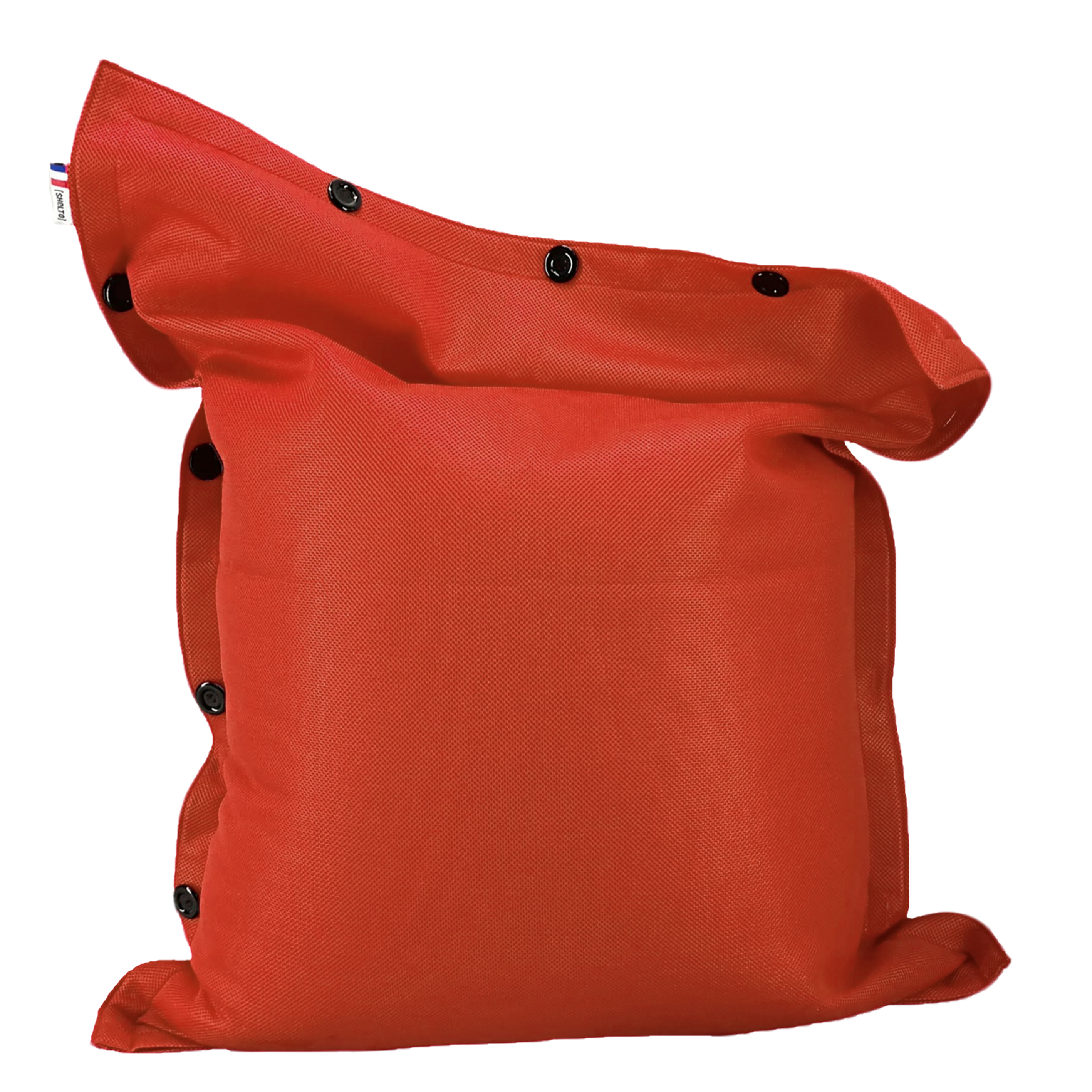 POUF MESH UNI ORANGE 125 X 175 cm
