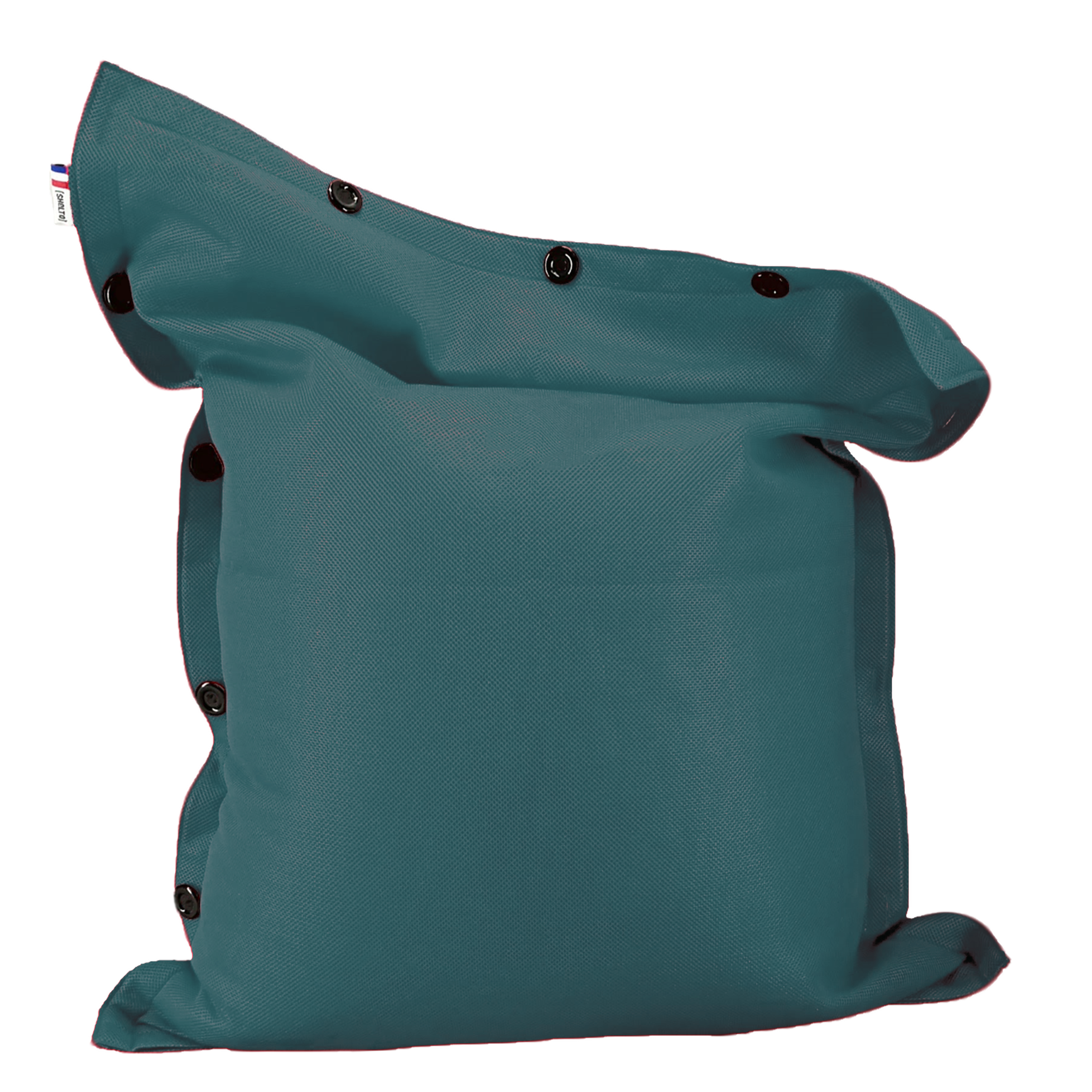POUF MESH UNI BLEU TILE 125 X 175 cm