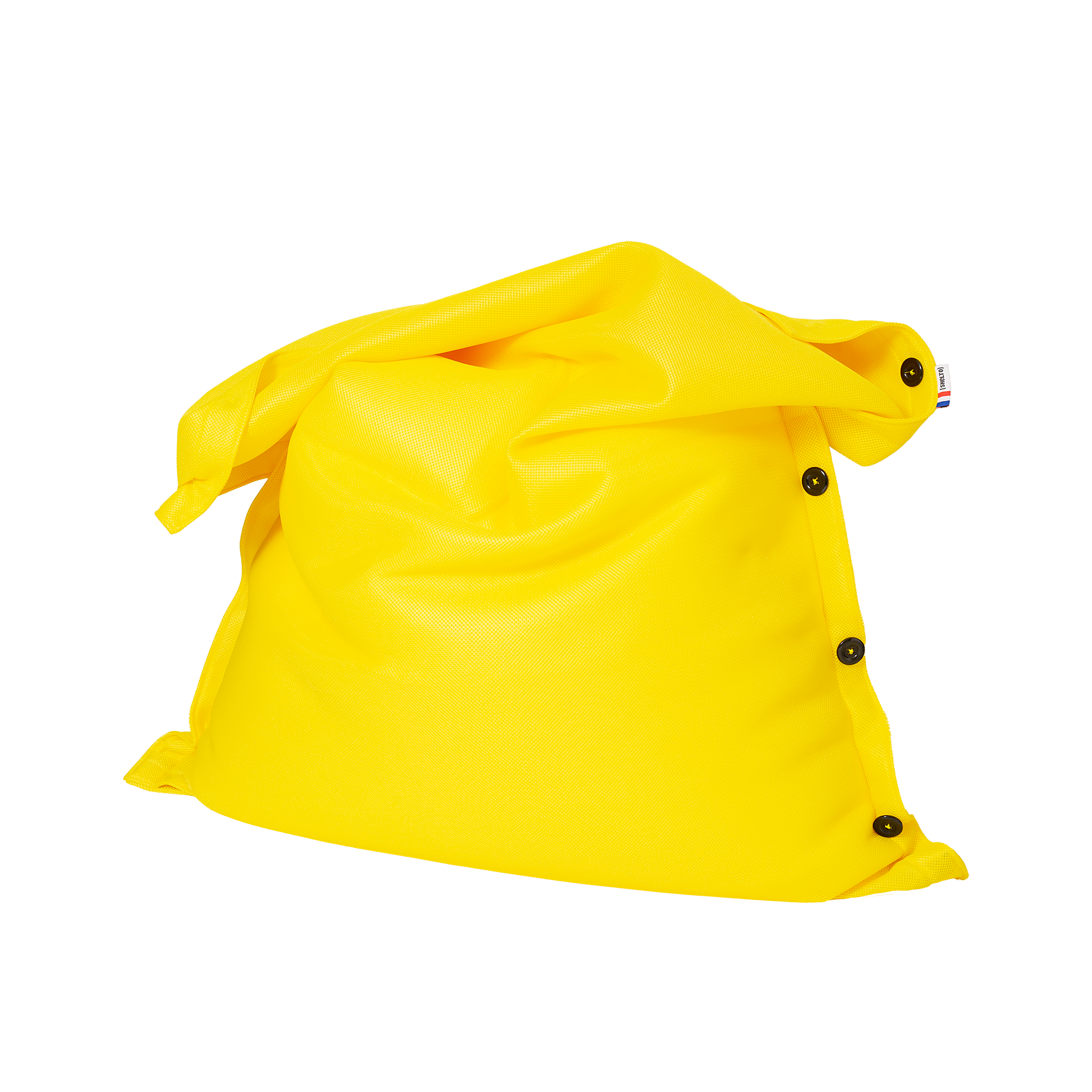 POUF MESH UNI JAUNE 125 X 175 cm