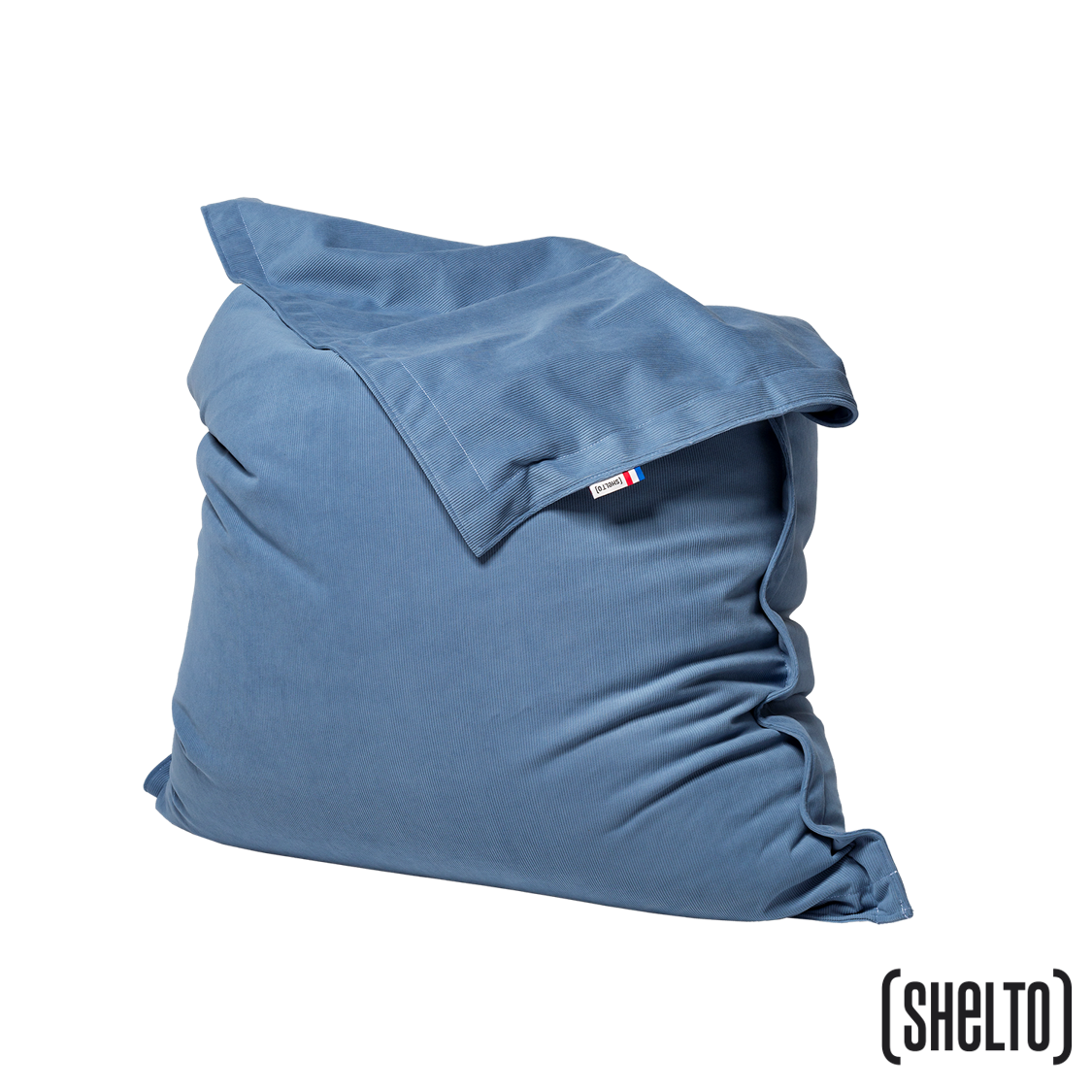POUF SCENO HILL BLEU 125 x 175 cm