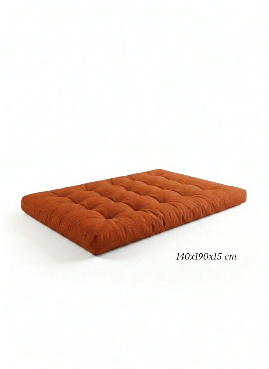 Matelas de sol Terracotta 140x190x15 cm