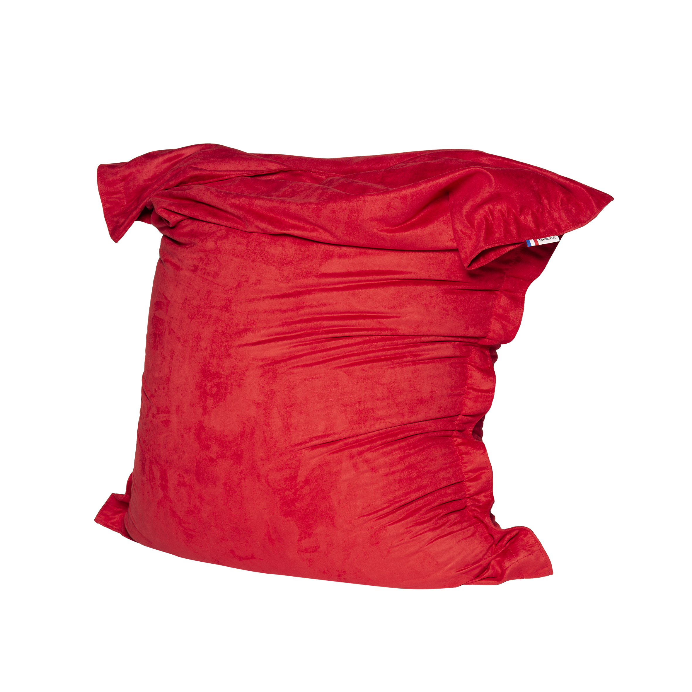 POUF SCENO ROUGE 125 X 175