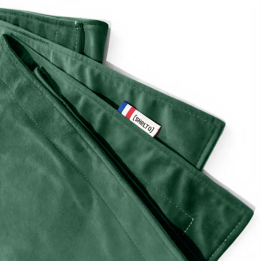 HOUSSE SCENO VELOURS 125 x 175 cm-vert
