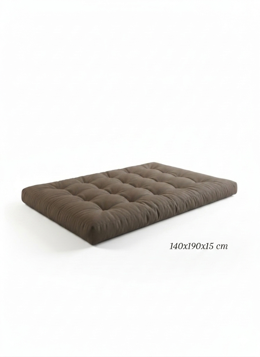 Matelas de sol Walnut 140x190x15 cm